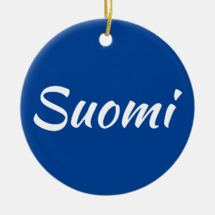 Suomi Ornament / Finnish Ornament / Christmas
