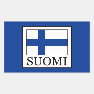 Suomi Rectangular Sticker