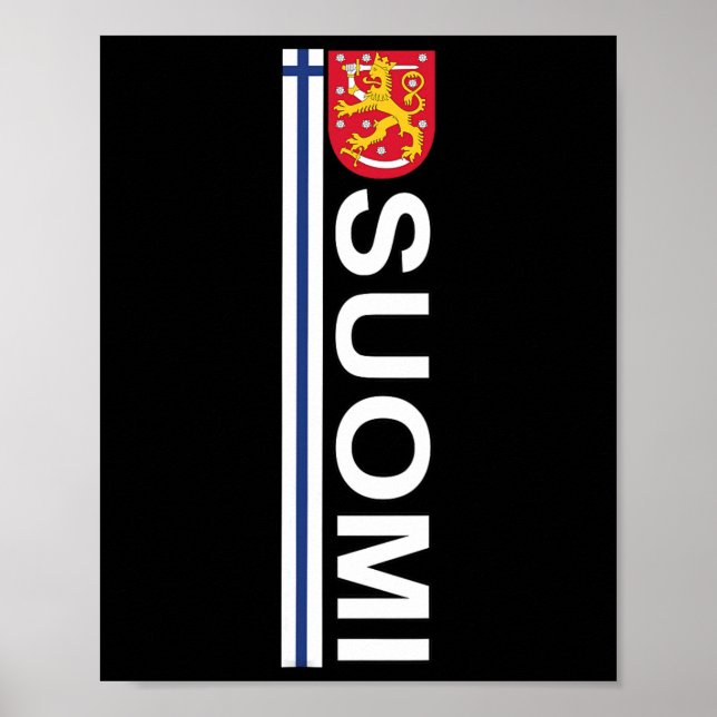 Suomi Soccer And Sport Print - Finnish National Pr (Front)