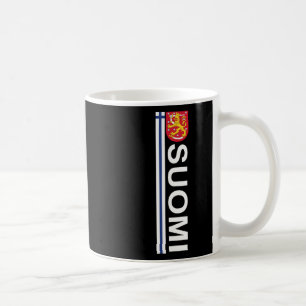 Suomi Soccer And Sport Print - Finnish National Pr Coffee Mug