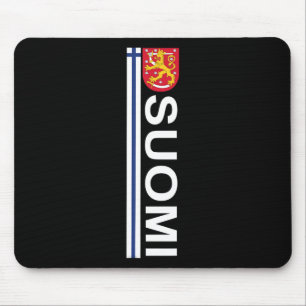 Suomi Soccer And Sport Print - Finnish National Pr Mouse Pad