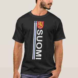 Suomi Soccer And Sport Print - Finnish National Pr T-Shirt