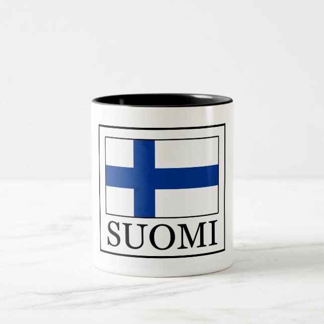 Suomi Two-Tone Coffee Mug (Center)