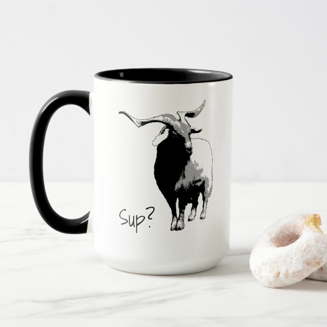 Sup? Classic Mug Tee (With Donut)