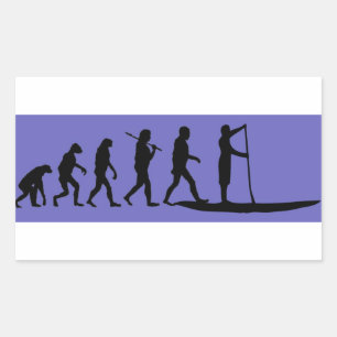 SUP Evolution Rectangular Sticker