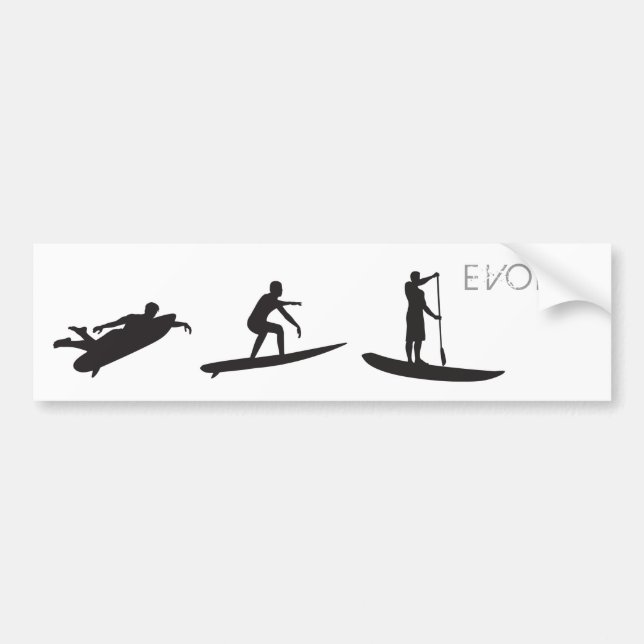 SUP Evolve Bumper Sticker (Front)