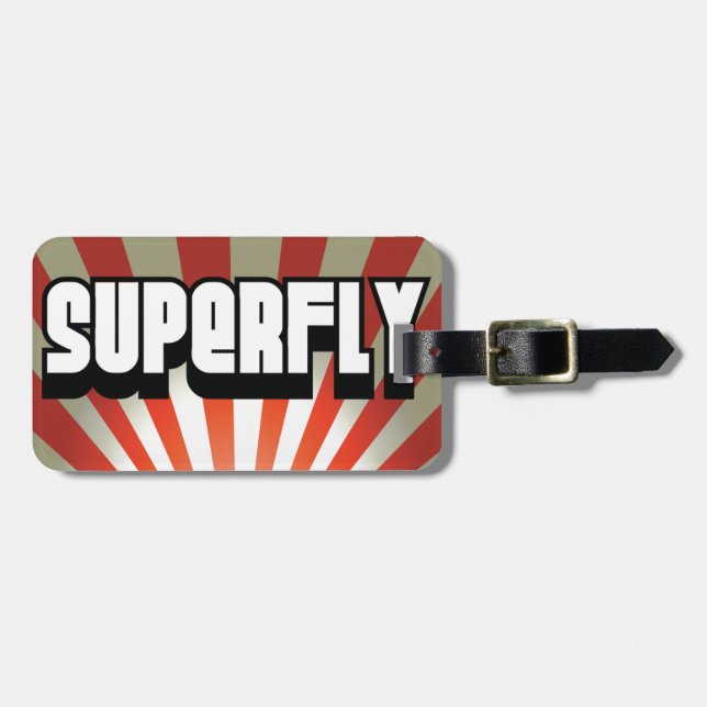 Sup-Fly Luggage Tag (Front Horizontal)