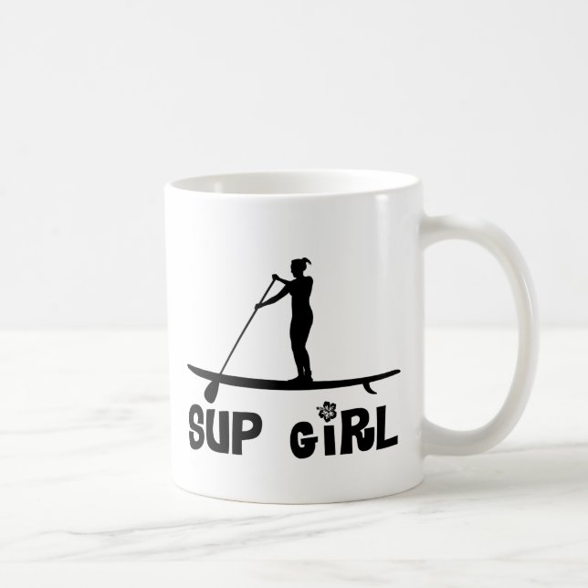 SUP Girl Coffee Mug (Right)