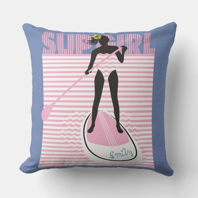 SUP Girl Cushion (Front)