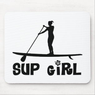 SUP Girl Mouse Pad