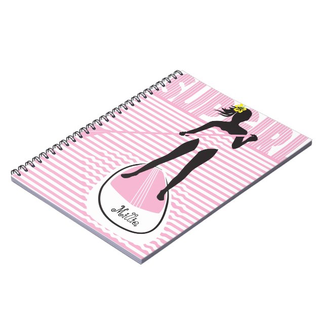 SUP Girl Notebook (Left Side)