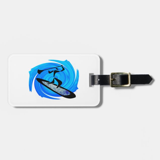 SUP GOES IT LUGGAGE TAG (Front Horizontal)