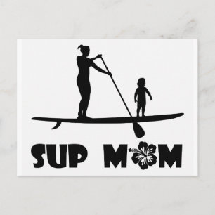 SUP Mum Postcard