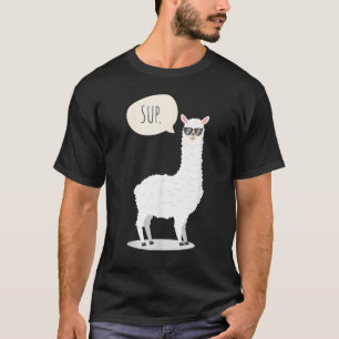 Sup No Drama Llama Alpaca T-Shirt