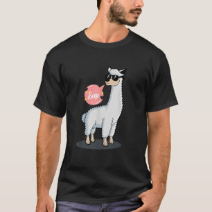 Sup No Drama Llama Animal Lover Awesome Funny Cute T-Shirt