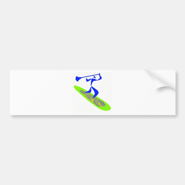 SUP SPICE ISLANDS BUMPER STICKER (Front)