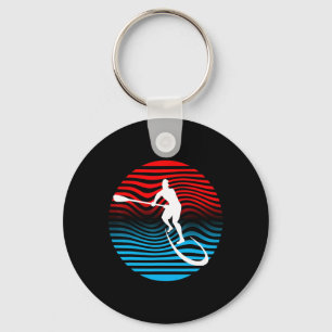 Sup Stand Up Paddle Boarding Surf Board Surfing Te Key Ring