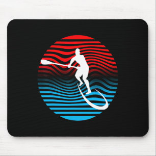 Sup Stand Up Paddle Boarding Surf Board Surfing Te Mouse Pad