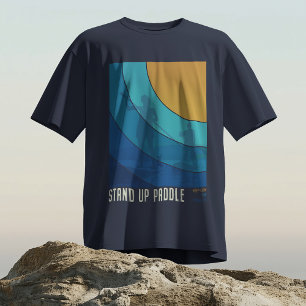 SUP Stand Up Paddle Paddling Paddler Chihuahua T-Shirt
