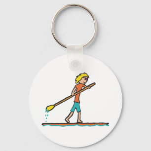 SUP Stand Up Paddleboard Key Ring