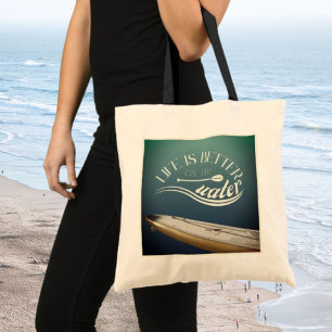 SUP stand up paddling accessory retro Tote Bag