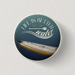 SUP stand up paddling decoration  3 Cm Round Badge