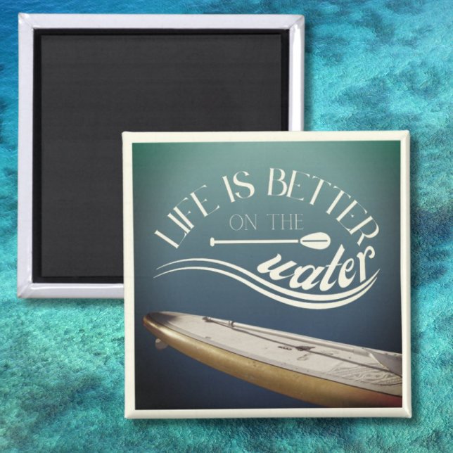 SUP stand up paddling decoration  Magnet (Creator Uploaded)