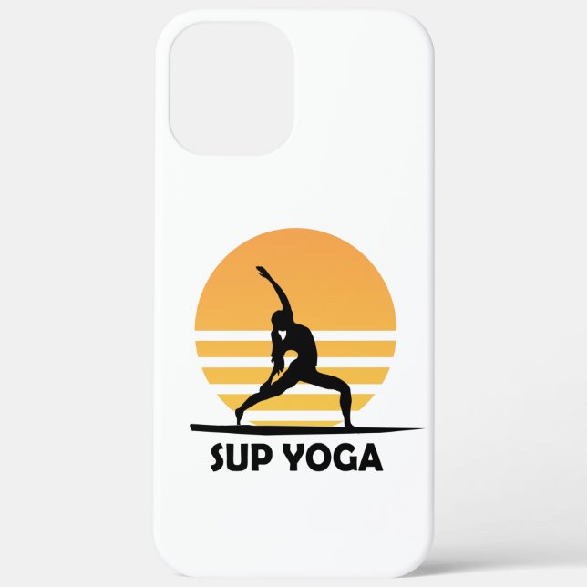 SUP Yoga Stand Up Paddling Case-Mate iPhone Case (Back)
