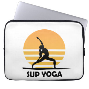 SUP Yoga Stand Up Paddling Laptop Sleeve