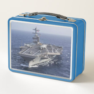 Super Aircraft Carrier  Metal Lunch Box