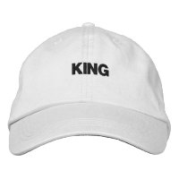 Super and Fantastic King Text White