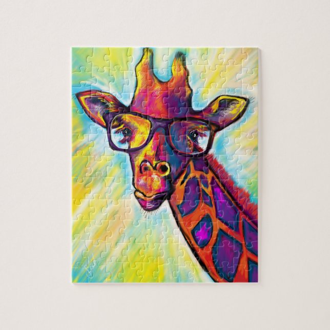 Super Awesome Giraffe Puzzle (Vertical)