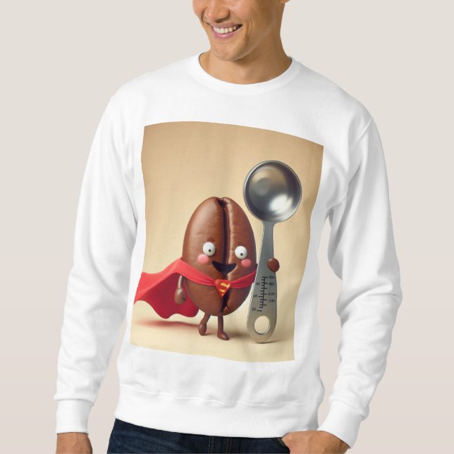 Super Bean Hero T-Shirt Sweatshirt (Front)