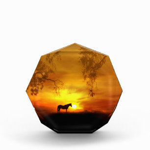 Super Beautiful Horse Fine Art Decor Block