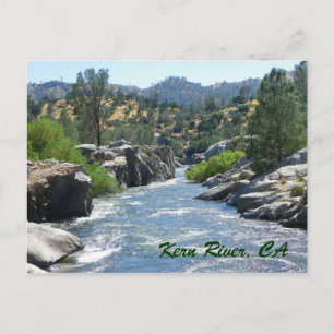 Super Beautiful Kern River Postcard! Postcard