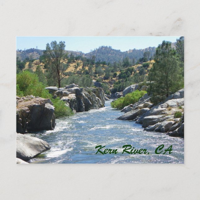 Super Beautiful Kern River Postcard! Postcard (Front)