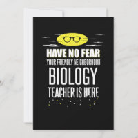 Super Biology Teacher  - Have No Fear