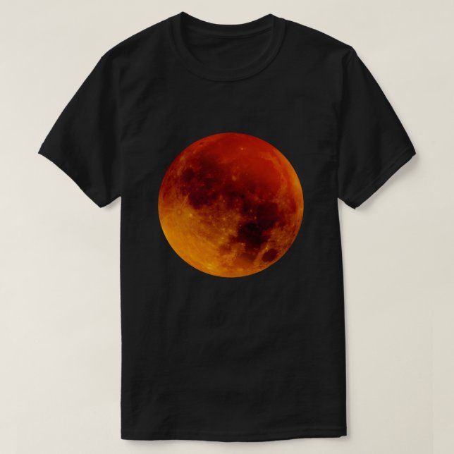 Super Blue Blood Moon T-Shirt (Design Front)
