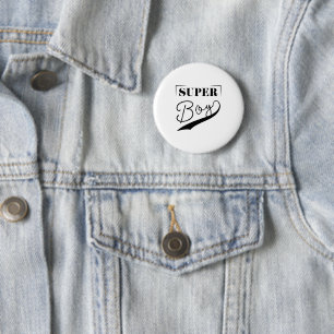 Super Boy 6 Cm Round Badge