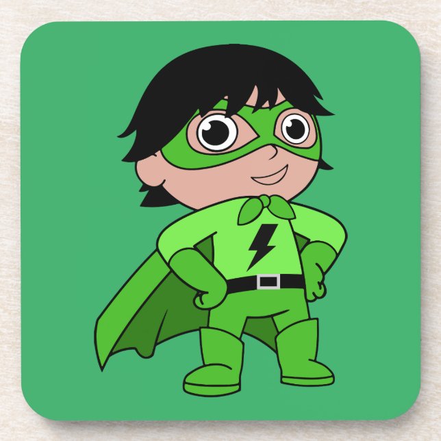 Super Boy Action Hero Coaster (Front)