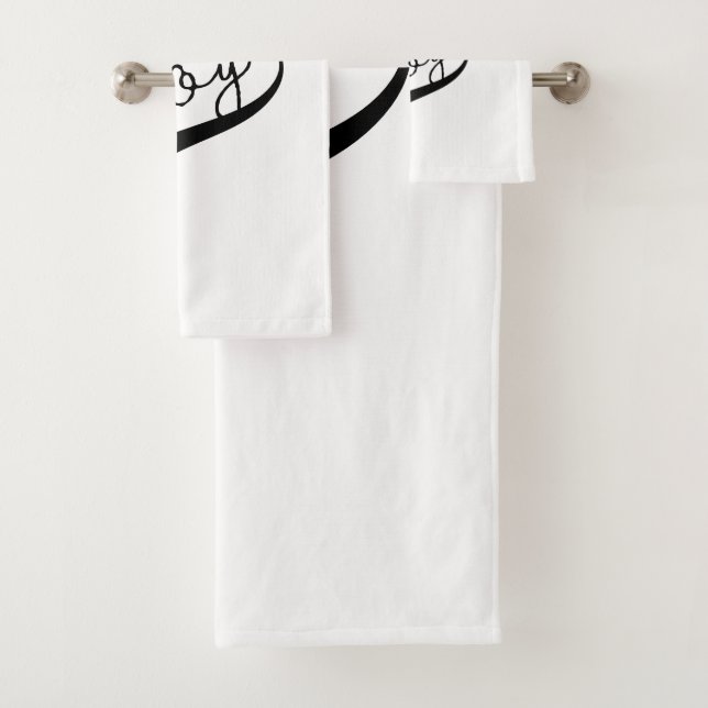 Super Boy Bath Towel Set (Insitu)