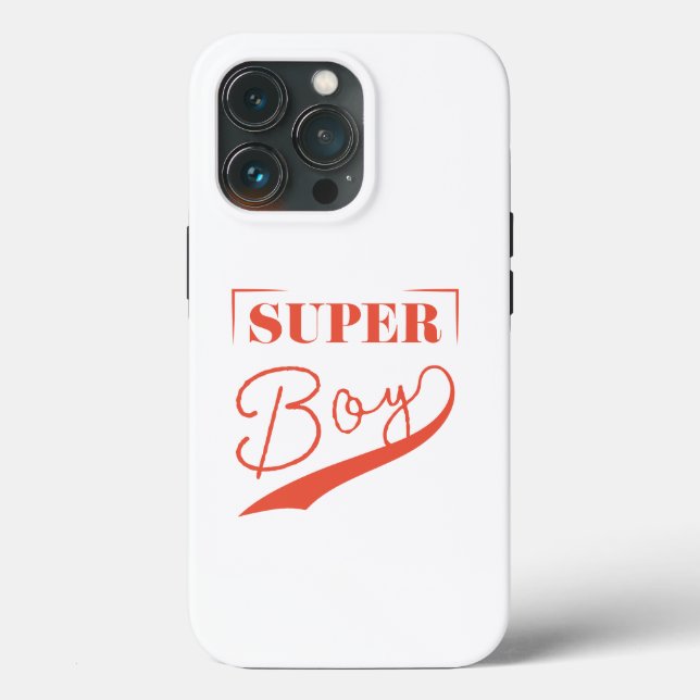 Super Boy Case-Mate iPhone Case (Back)