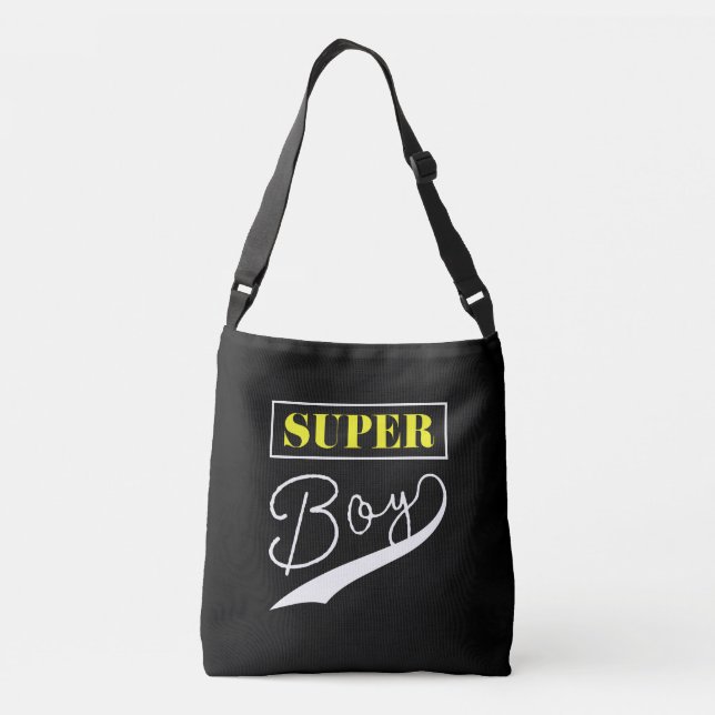 Super Boy  Crossbody Bag (Back)