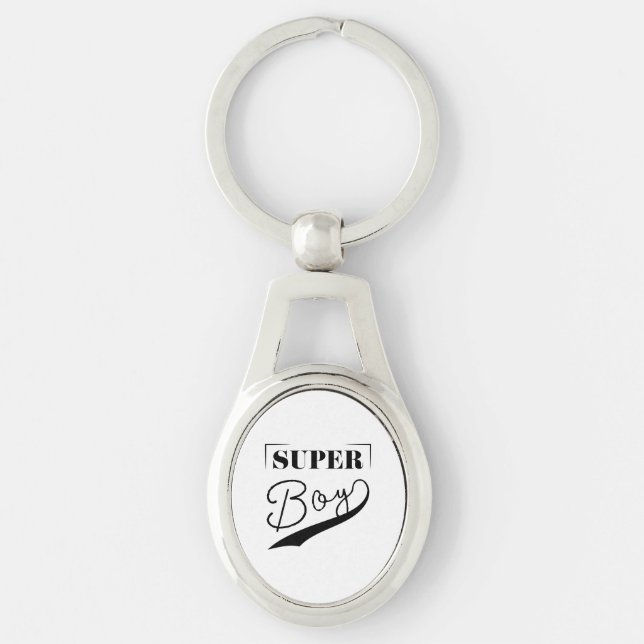 Super Boy Key Ring (Front)