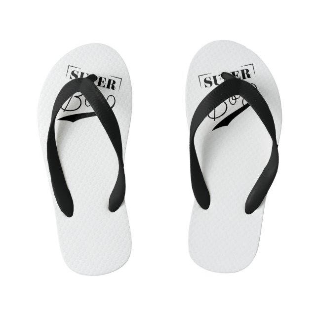 Super Boy Kid's Thongs (Footbed)