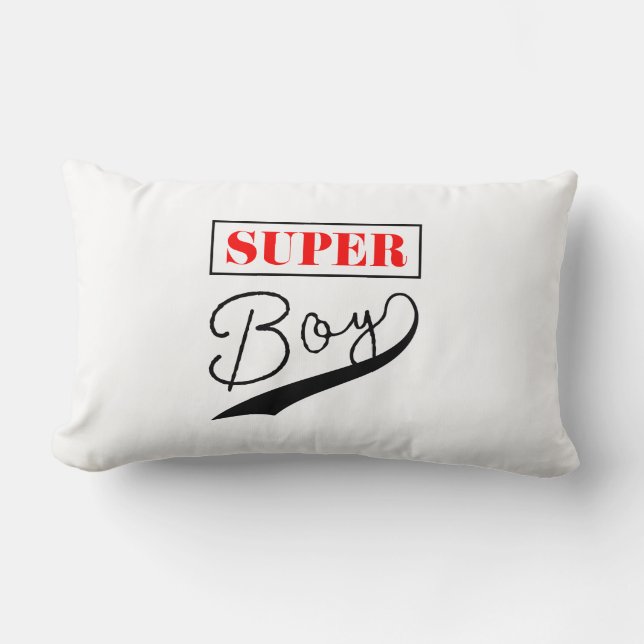 Super Boy  Lumbar Cushion (Front)