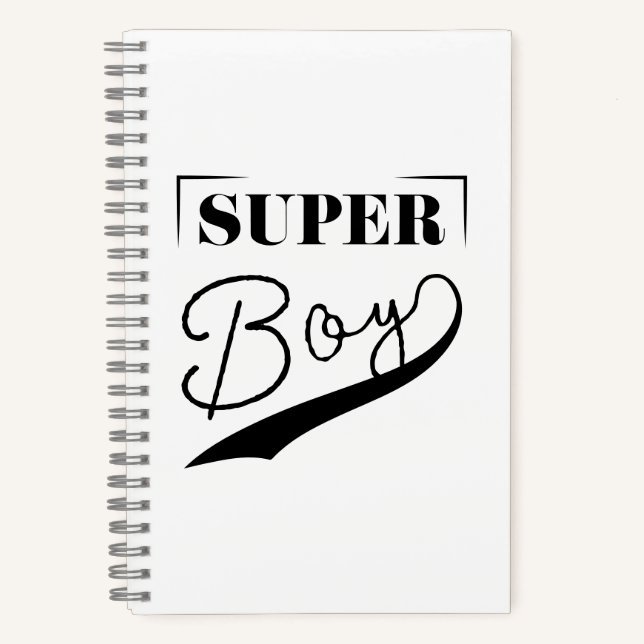 Super Boy Notebook (Front)