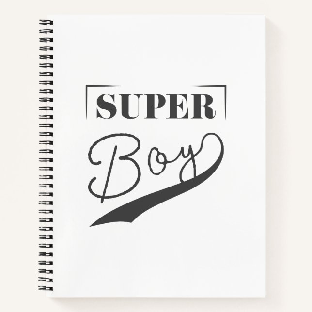 Super Boy Notebook (Front)