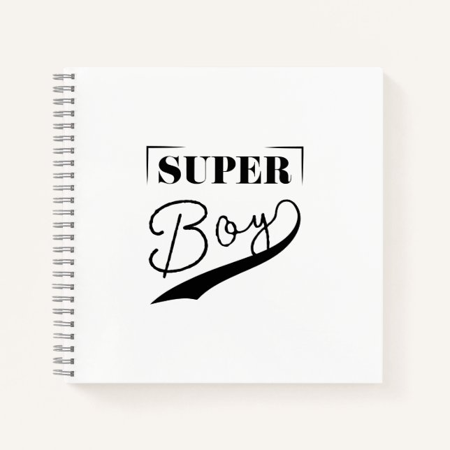 Super Boy Notebook (Front)
