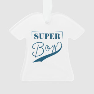 Super Boy Ornament
